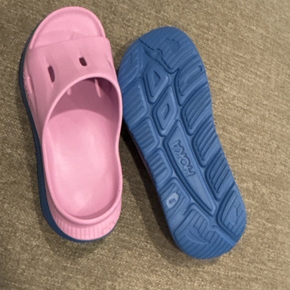 Hoka Ora Recovery Slides - Lavender & Navy Women’s 13 or Men’s 11 ~ Comfortable - Picture 2 of 5